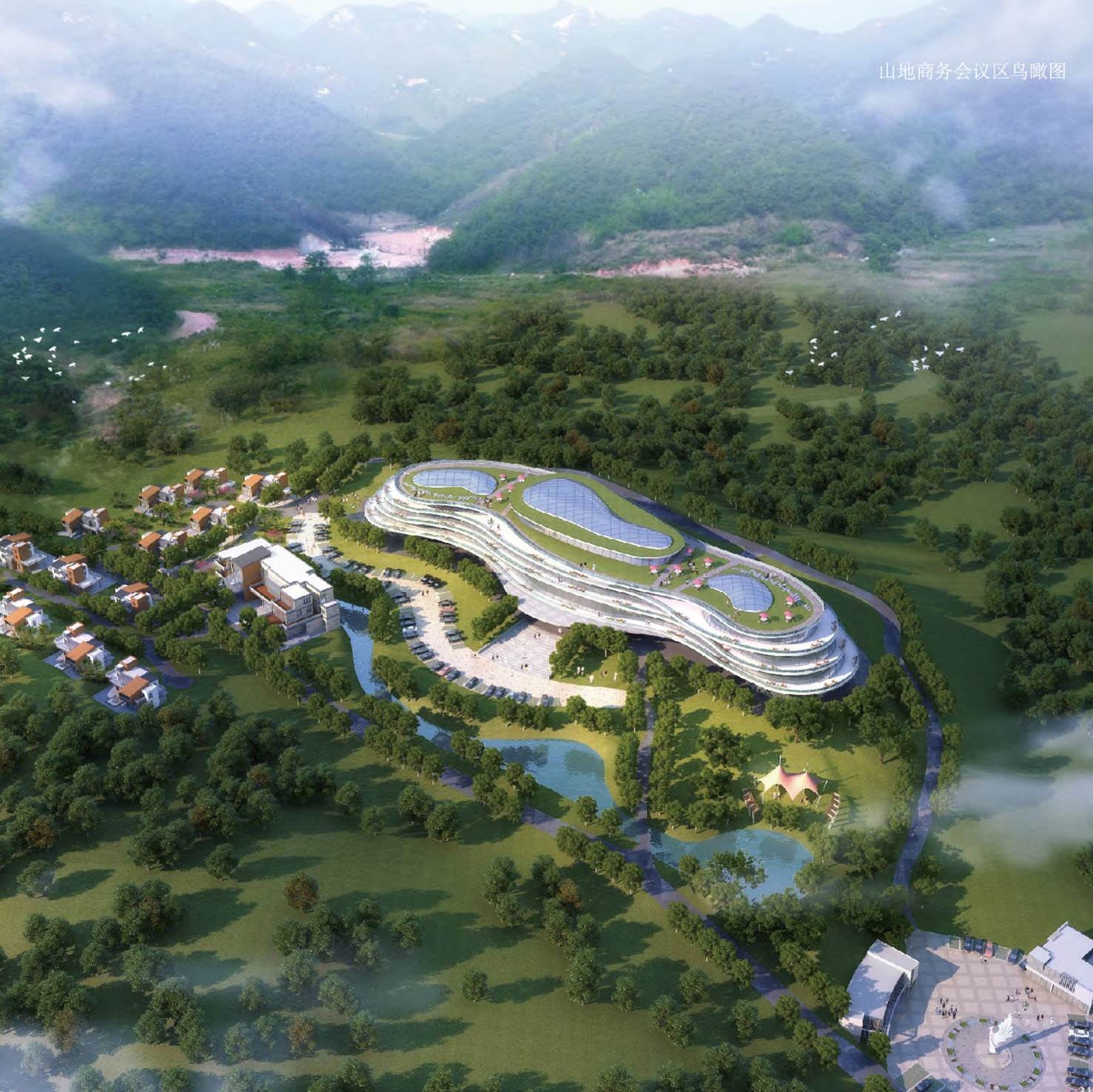 廣西桂林市 藍(lán)溪谷國家養(yǎng)生度假區(qū)建筑設(shè)計(jì)